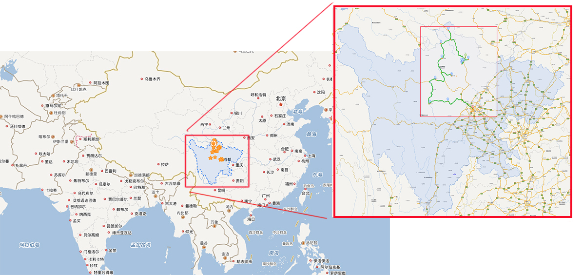 China-SiChuan 20 days Summed Up