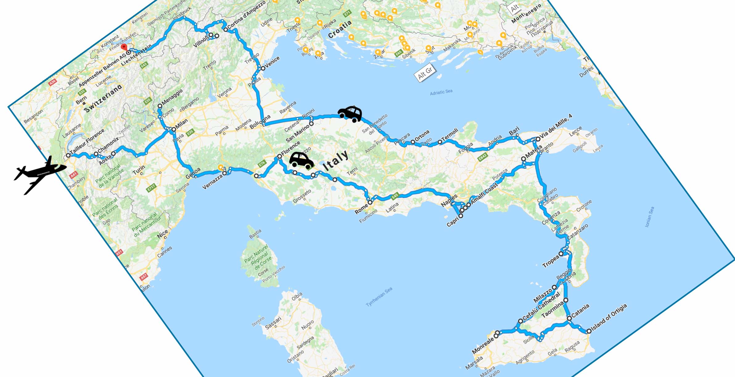 40 Days Italy – Summed Up