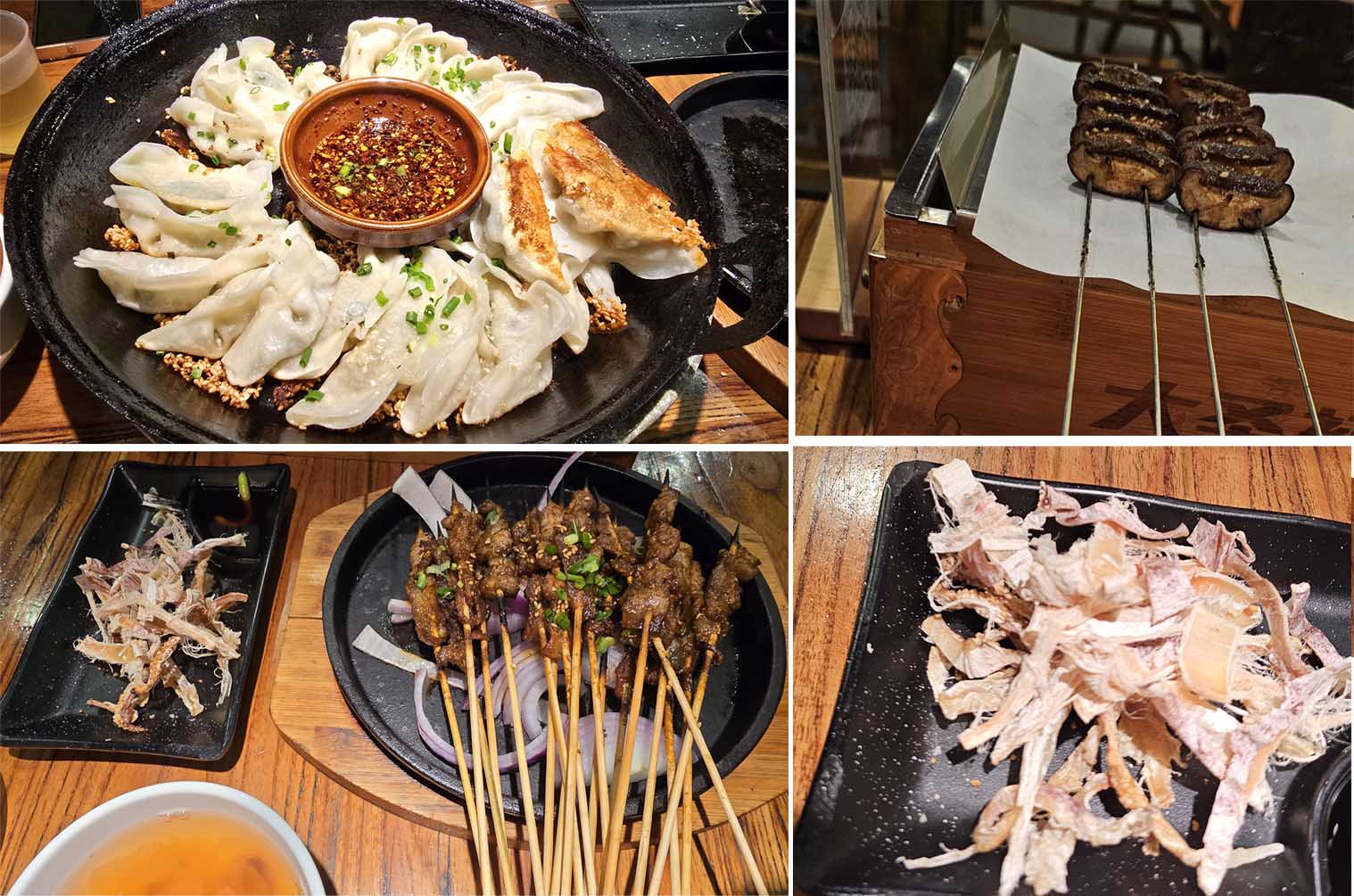 Dining at a hotplate restaurant a short walking distance from our hotel Dining at a hotplate restaurant a short walking distance from our hotel